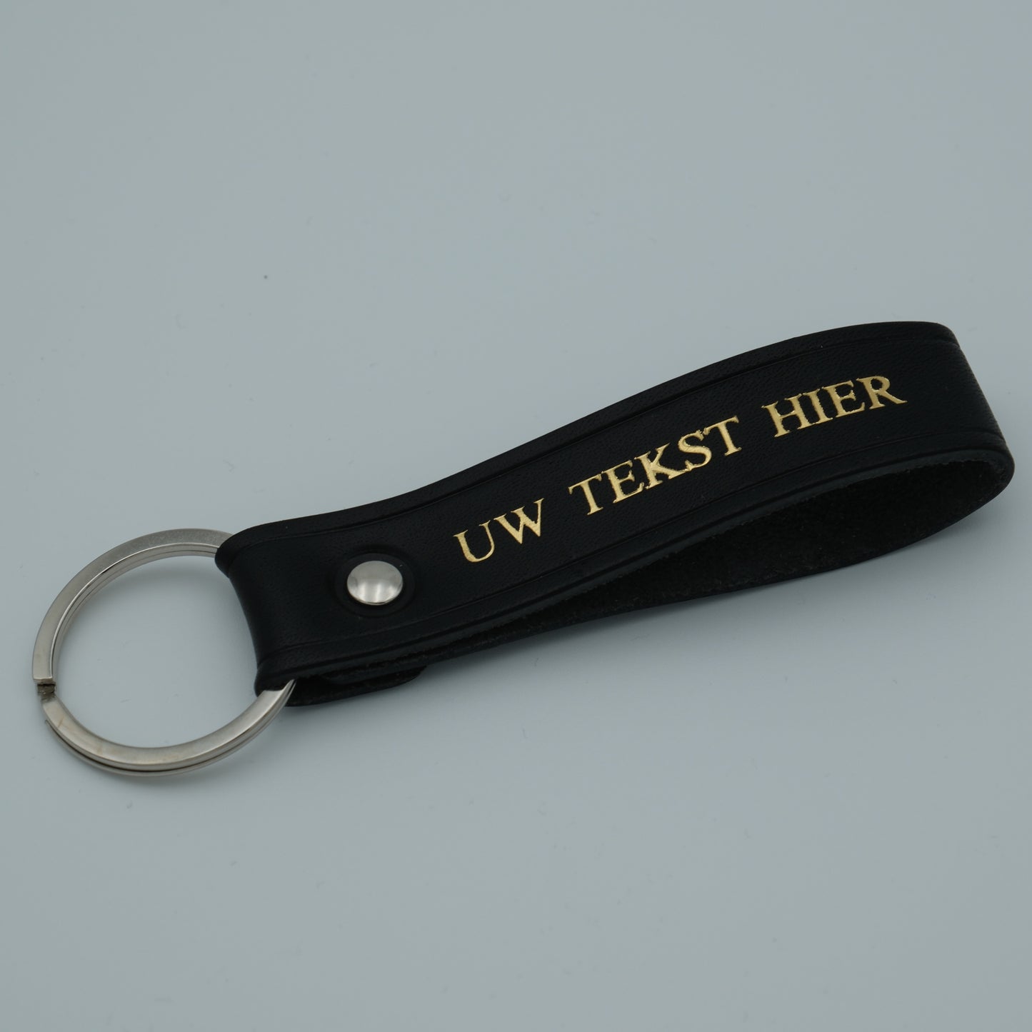 Gepersonaliseerde Sleutelhanger Zwart